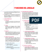 CARACTERISTICAS Y FUNCIONES DEL LENGUAJE III Sec.