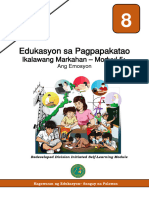 Redeveloped Division Initiated Self-Learning Module: Kagawaran NG Edukasyon - Sangay Na Palawan