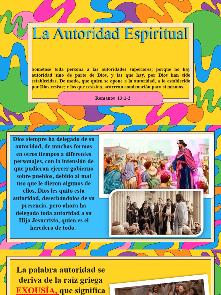 La Autoridad Espiritual Pdf Dios Jesús
