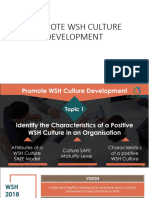 Promote WSH Culture Development