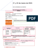 Lunes 21 y 22 MARZO INICIO DE CLASES