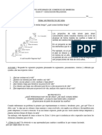 Guía No 1 Religión grado 10 Mi proyecto de vida