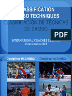 CLASSIFICATION TECHNIQUES IN SAMBO - Coaches ' Workshop, Colombia 2021