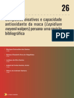 Compostos Bioativos e Capacidade Antioxidante Da Maca (Lepidium Meyenii Walpers) Peruana: Uma Revisão Bibliográfica