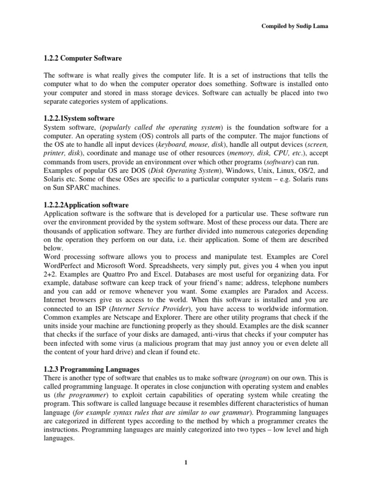 C Note - Sudip - Sir | PDF | Programming | Computer Program