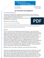 Posterior Capsular Rent Prevention and Management