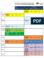 IB Exams Timetable 2022 - v1 6 Oct