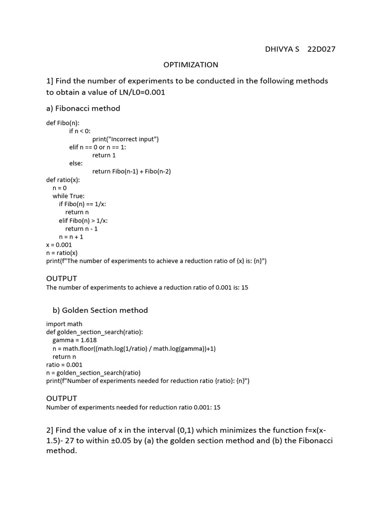Maths Python Code | PDF | Applied Mathematics | Mathematical Optimization