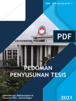 Buku Pedoman Tesis Lengkap Final