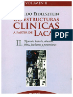 Las Estructuras Clínicas a Partir de Lacan Vol II - Alfredo Eidelsztein
