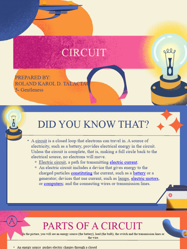Understanding Electric Circuits Basics | PDF | Electrical Network | Switch