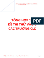 Tổng Hợp Đề Thi Môn Tiếng Anh Trường Clc. Có Đáp Án. Ms. Quynh Thom