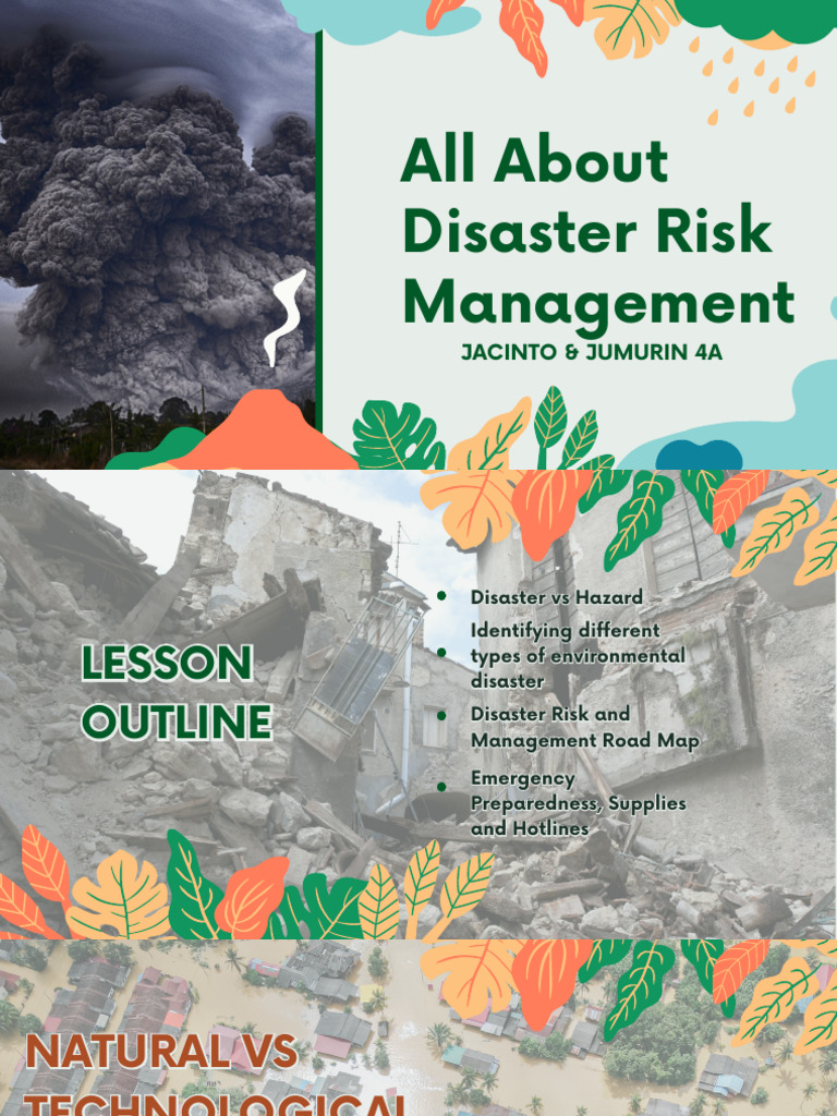 FINAL All About Disaster Risk Management | PDF | Natural Disasters ...