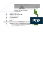 Diagrama Gant Comportamiento Consumidor