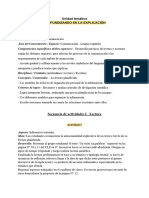 Unidad Temática A Ciencia Cierta - La Explicación (En Base Al CLE6)