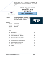 Memoria-Descriptiva-Calle Tarapaca