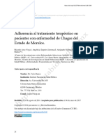 9.adherencia Al Tratamiento Terapéutico en Pacientes Con Enfermedad de Chagas Del Estado de Morelos