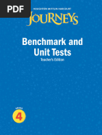 Journeys G3 Benchmark Test and Unit Test TE | PDF