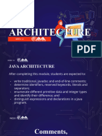 Copy of Week 12 Java Architecture