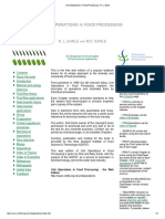 Unit Operations in Food Processing