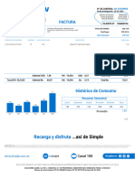 Documento Factura SimpleTV