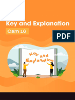 Key and Explanation Cam 16