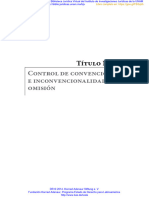 Control de Convencionalidad e Inconvencionalidad