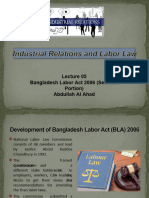 Lecture 5-Bangladesh Labor Act(2006)