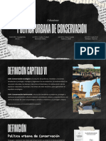 Política Urbana de Conservación