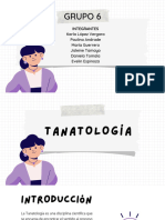  TANATOLOGÍA