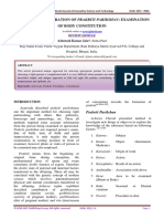 Essential Consideration of of Body Constitution: Prakriti Parikshan: Examination