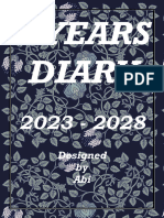 6 Year Diary (2023-2028)