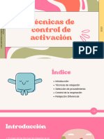 Técnicas de Control de Activación