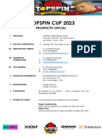 I Topspin Cup 2023 Prospecto Oficial 1