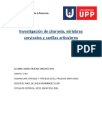 Invg. Charnela, Vértebras Cervicales, Carillas Articulares SÁNCHEZ NOH MARÍA PAULINA 5AM