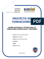 Proyecto de Fundaciones