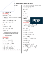 ALGEBRA - S03 - PRODUCTOS NOTABLES - REGULAR - 2023-1 - SOLUCION