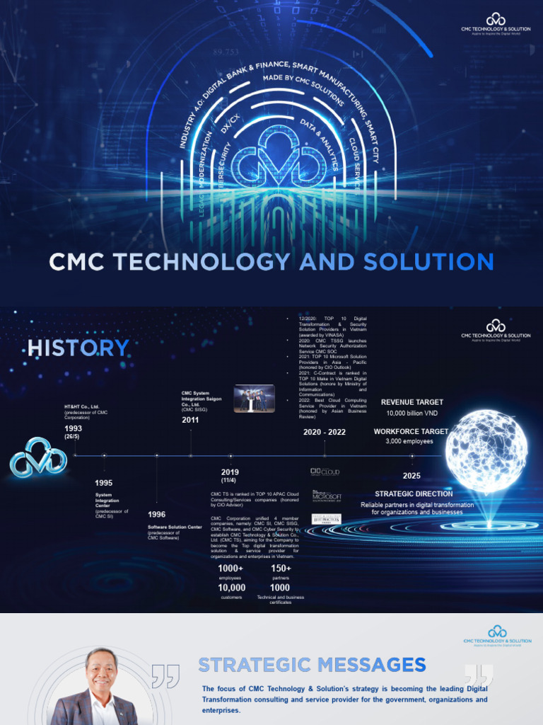 CMC Technology & Solution Overview | PDF | Cloud Computing | Microsoft ...