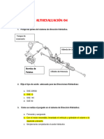 Autoevaluación Sistema de Dirección