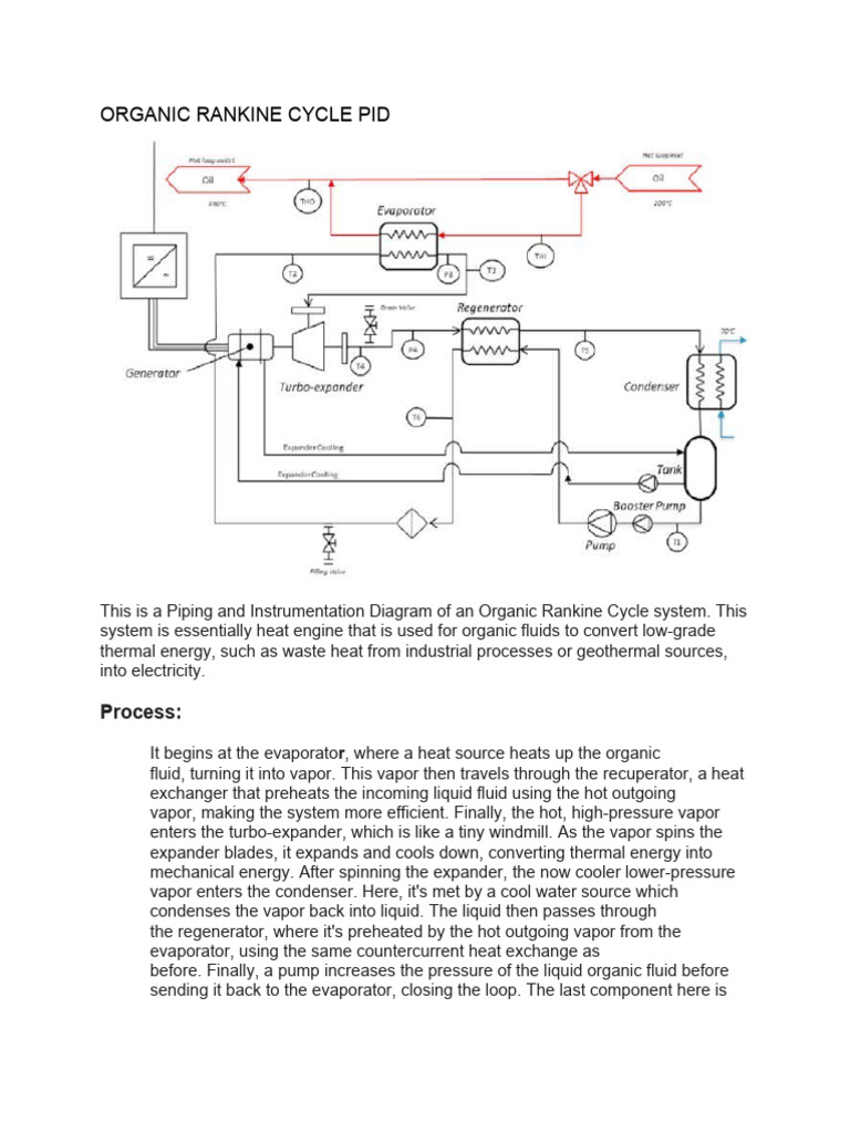 Organic Rankine Cycle System Overview | PDF