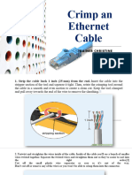 Crimping rj45