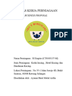 KERTAS KERJA PERNIAGAAN