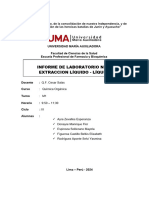 Informe 8 de Quimica Organica I