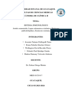 Informe G3 - Reumatología Clínica Ii