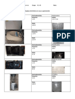 Lista de Electrodomesticos