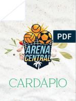 Arena Central Cardapio