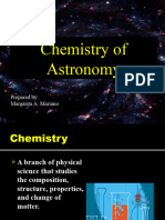 Chemistry of Astronomy With QUIZ - MARIANO