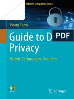 Dokumen - Pub Guide To Data Privacy Models Technologies Solutions 9783031128363 9783031128370