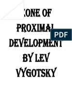 Zone of Proximal Development by Lev Vygotsky