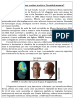 LUZIA 8 ano migrações MAPA